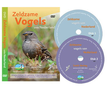 antwoord Zes lade Dubbel DVD Zeldzame vogels van Nederland