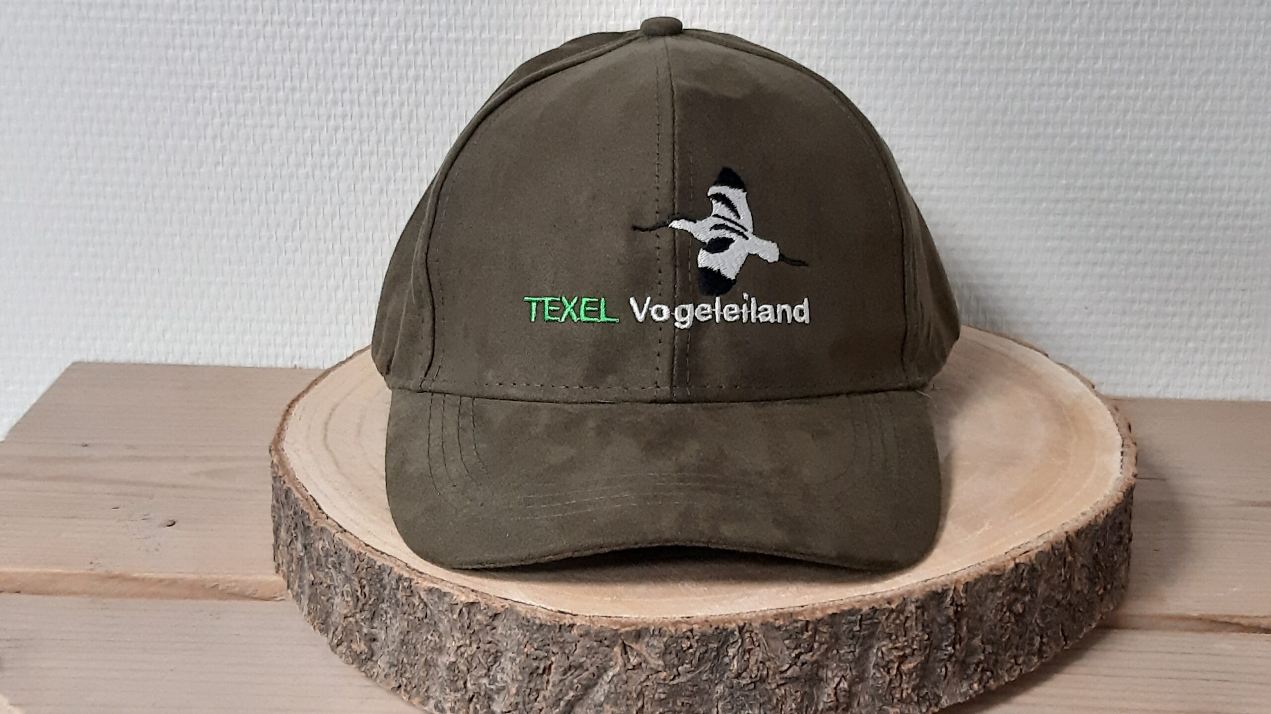 Vogelinformatiecentrum Texel Baseball cap Kluut groen