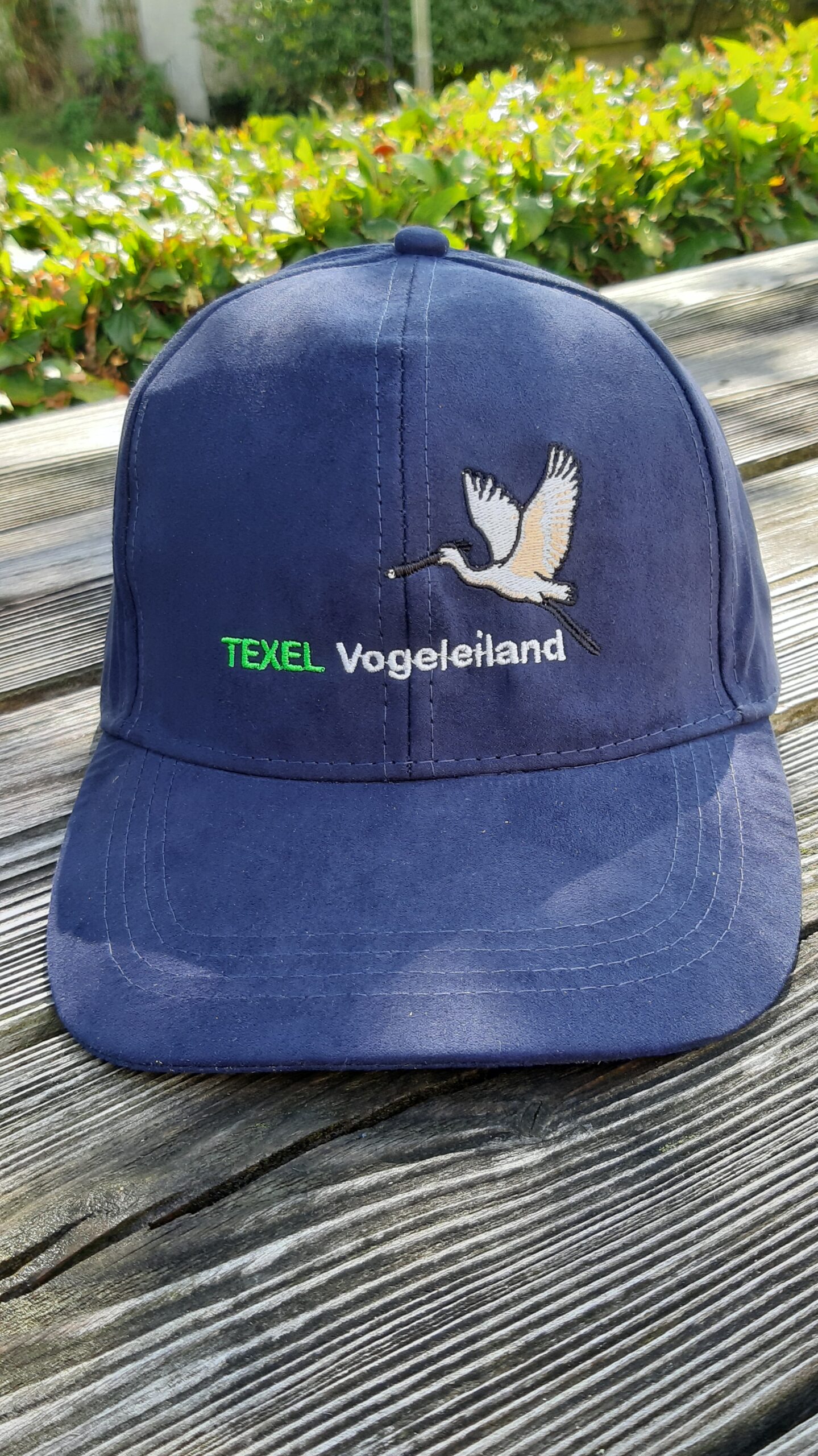 Vogelinformatiecentrum Texel Baseballcap Texel Lepelaar blaue